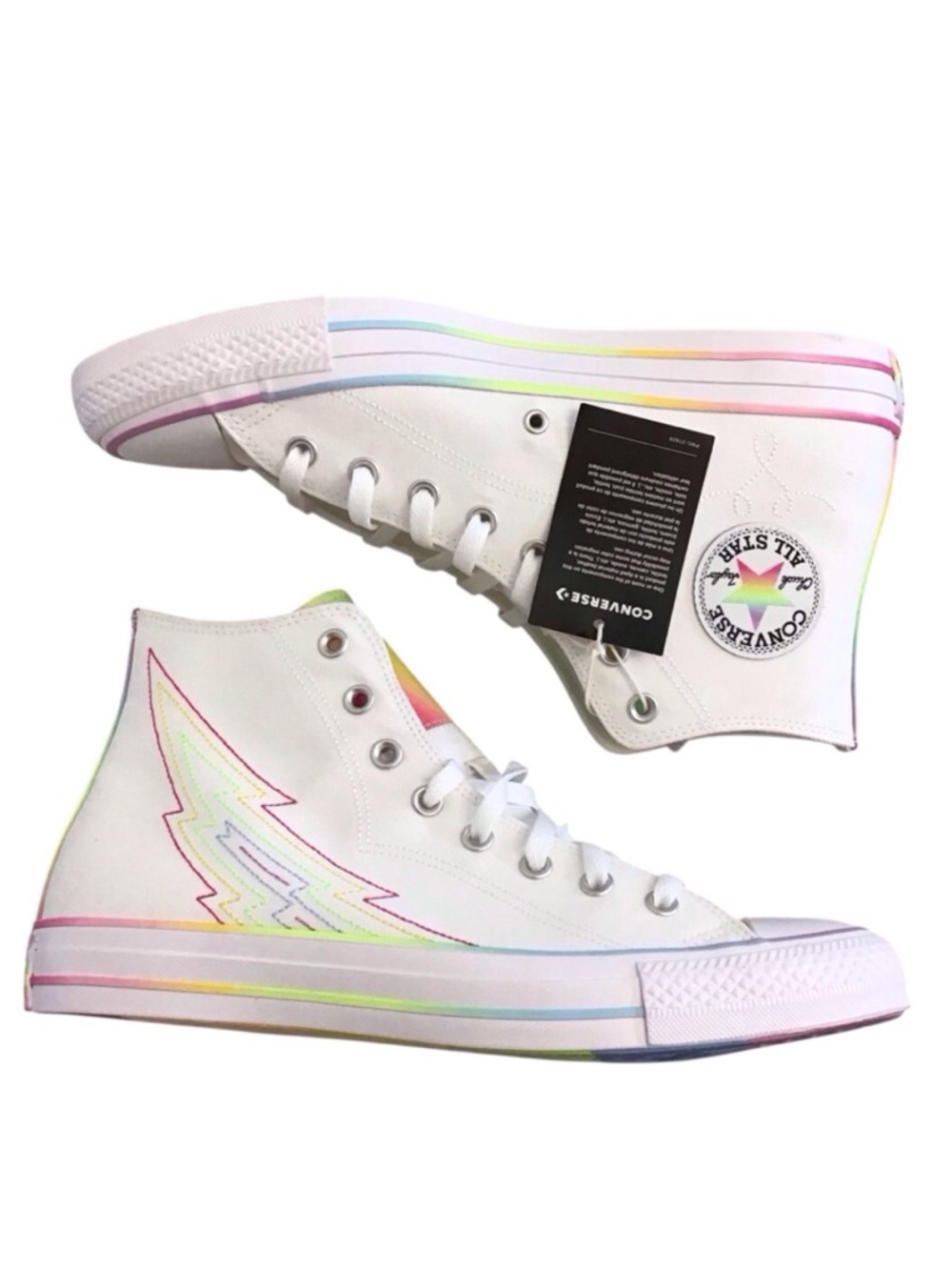 Converse Women’s 13.5 / Men’s 11.5 NWOT  Chuck Taylor Pride High Sneakers Shoes